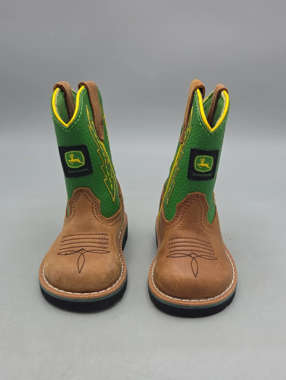 John Deere questions leave